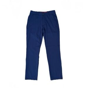 Under Armour Match Play Golf Pants Mens 30x32 Loose‎ Straight Blue Stretch